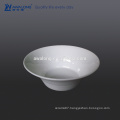 20 cm Wholesale bone china simple White ceramic bowl